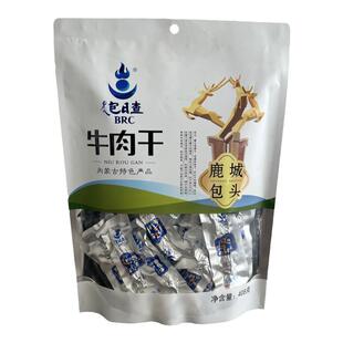 包日查手撕风干牛肉干鹿城包头休闲零食408g内蒙古特产真空即食