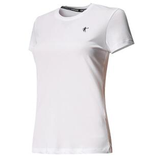 乔丹短袖T恤女2026夏季新款女士白色圆领半袖上衣透气体恤运动服