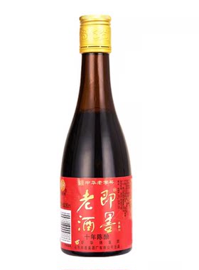 即墨老酒十年陈酿泡阿胶黄酒