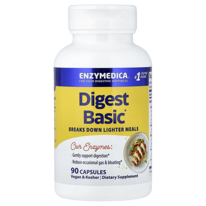 Enzymedica,Digest Basic 关键酶配方，30 粒