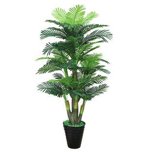 仿真绿植大型盆栽塑料花室内装饰仿生植物客厅散尾葵假树落地假花