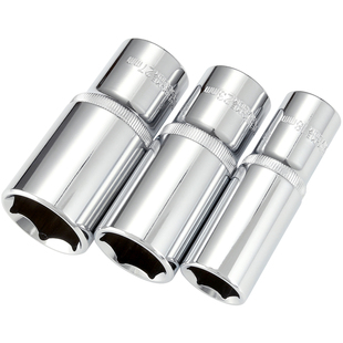 keycon劲凯1/2加长6角套筒大快速棘轮扳手六角加长套筒8-34-36mm