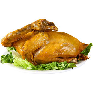 当天产客家盐焗鸡振城梅州特产广东白切鸡整鸡走地鸡手撕熟食真空