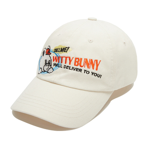 樱桃KIRSH秋冬卡通字母刺绣棒球帽韩版休闲少女大头围显脸小帽子