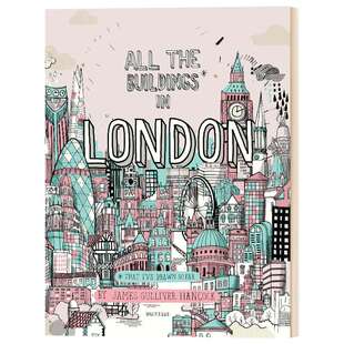 英文原版 精装 All The Buildings In London 伦敦所有的建筑 英文版 进口英语原版书籍