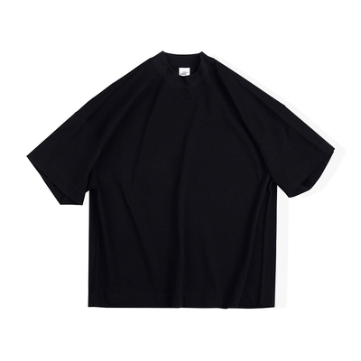 IDLT大廓形半高领短袖T恤