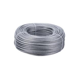 镀锌钢丝绳不包塑捆绑遮阳网拉线固定 生命线 安全绳23456810mm