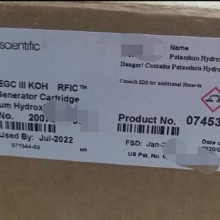 议价074532美国赛默飞DIONEX  氢氧化钾淋洗液发生罐KOH