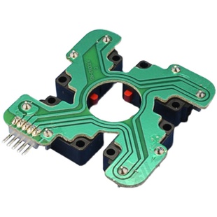 SANWA三和摇杆飞碟TP-MA 电路板原装欧姆龙微动开关 日本进口配件