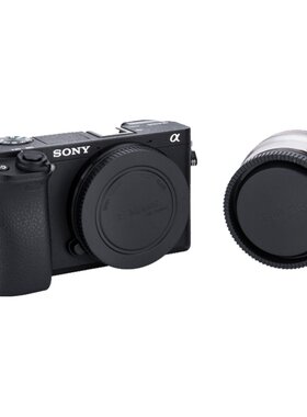 JJC适用索尼机身盖镜头后盖A7R6 ZVE10II A7R5/R3 A7S3 A7C2 A7CR A9M3 A7M5/M4 A6700 A7R4 A6400相机配件