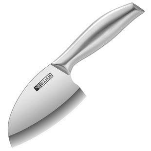 全钢杀鱼刀家用开鱼刀多用刀不锈钢切片刀瓜果刀锋利户外迷你鱼刀