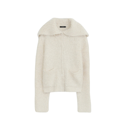 【现货】DIAGONAL 25FW 水手领针织开衫 DOUBLEBOO