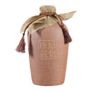 四川1-10斤粗陶酒瓶内外无釉老式陶瓷窖藏空酒壶手工加厚土陶坛子