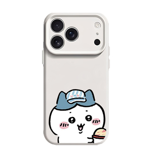 冰激凌chiikawa适用苹果17手机壳iPhone16promax磁吸15新款14情侣款13mini乌萨奇12吉伊11小八x液态硅胶男女