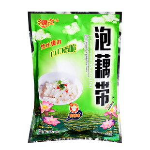泡椒藕带400g湖北特产洪湖酸辣泡藕尖开袋即食下饭菜脆嫩藕节泡菜