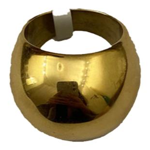 GWE高级感个性夸张欧美ins风光面几何弧度BV钛钢戒指时髦百搭指环