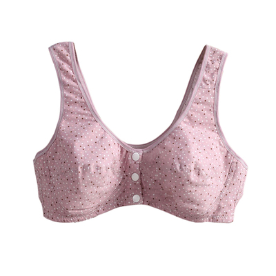 背心妈妈无钢圈纯棉内衣文胸