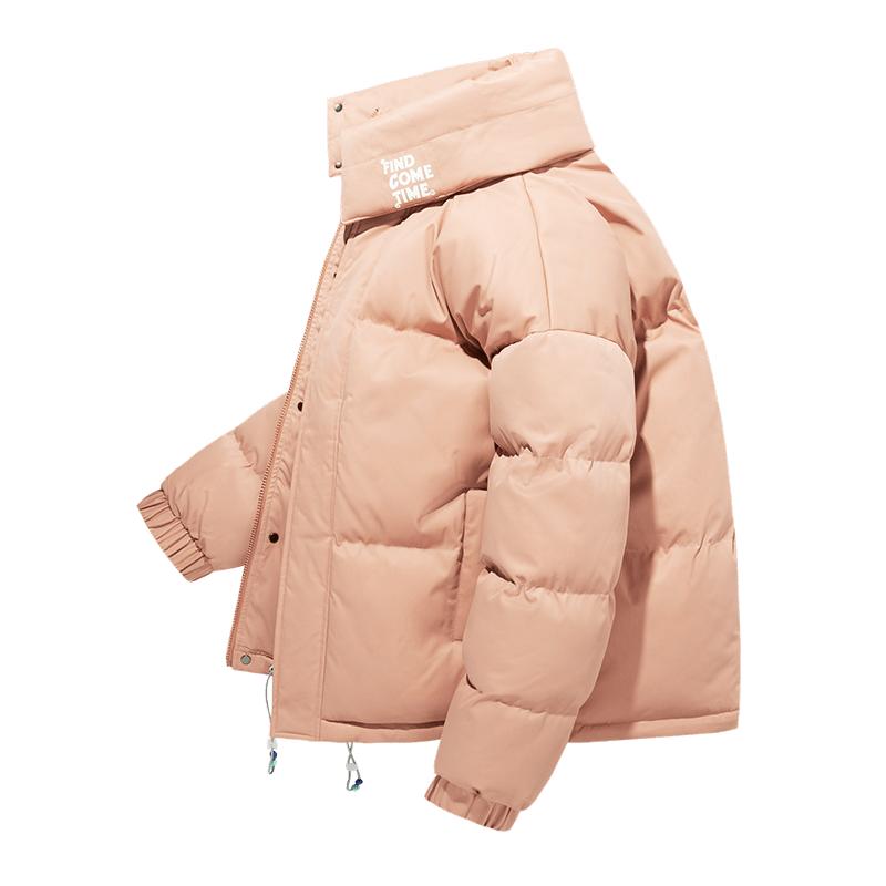 发热面包服加热棉衣女电热外套全身充电羽绒棉服衣服时尚加厚冬季