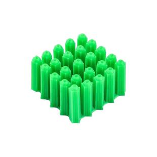 塑料膨胀胶塞自攻螺丝钉木螺丝涨塞胶粒墙塞膨胀管6mm6厘8厘加长