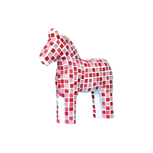 马年手工diy材料包小马新年手工制作创意玩具马赛克春节礼物自粘