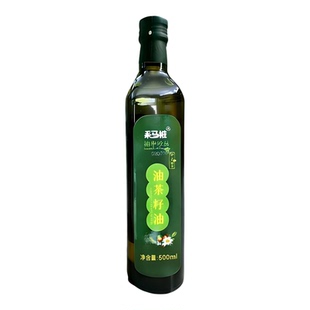 系马桩江西山茶油500ML*2纯正茶油食用油可生喝农家山茶籽油礼盒