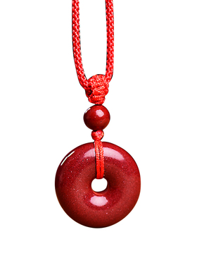 本命年紫金砂原石儿童挂件吊坠