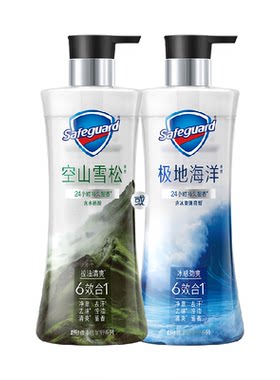 舒肤佳净透控油清爽男士沐浴露