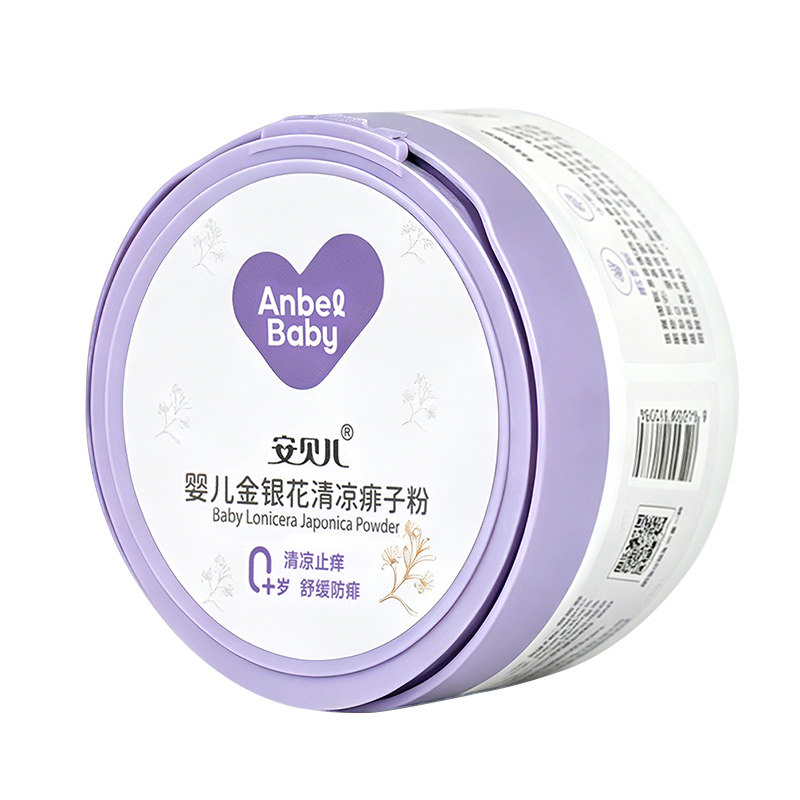 安贝儿清凉爽肤爽身粉清凉痱子粉