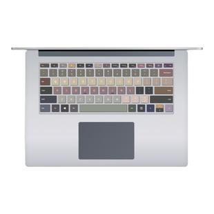 SkinAT 适用于Surface Pro 12键盘膜平板电脑键盘彩膜微软键盘贴纸Surface Laptop 8键盘贴纸 Book 3键盘膜