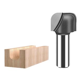 名刃双弧圆底刀双弧清底刀木工铣刀雕刻机修边机刀头大全槽刀锣刀