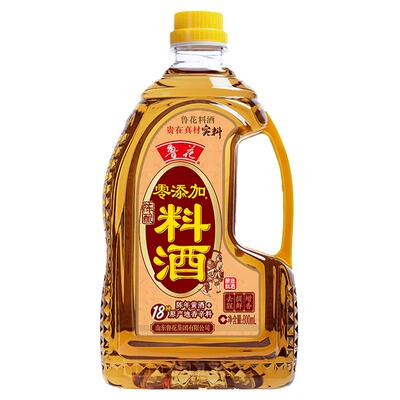 鲁花零添加陈酿料酒800ml