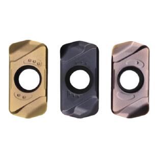 快进给双面刀片LNMU0303ZER数控面铣合金刀粒不锈钢快进给铣刀片