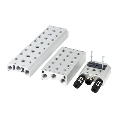 SMC亚德客型电磁阀底座汇流板