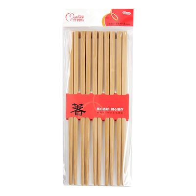 天然竹筷子家用套装无漆无蜡中式家庭装竹木筷子防霉防滑高档餐具