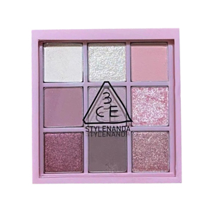 韩国3ce眼影盘春季新款auto focus烟粉盘oh rosy mauve九宫格系列