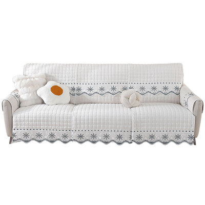 冬季短绒电动功能位三人位沙发垫