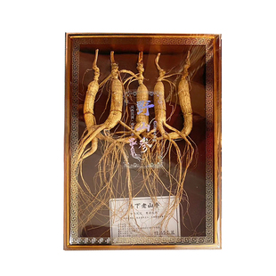 林下人参长白山干参10年林下参干货人生礼盒可泡酒东北吉林生晒参