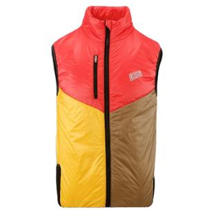 URG MSF夹棉抓绒新款男女春秋跑步运动跑马拉链保暖棉立领马甲