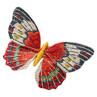 刺绣diy手工胸针布艺初学者自绣制作绣花材料包套件送闺蜜礼物