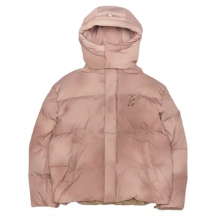 MLB官方25秋冬新款张凌赫同款男女情侣时尚晕染风连帽羽绒服DJB15