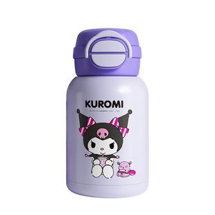 杯具熊儿童保温杯女生高颜值可爱学生上学专用双饮水壶吸管水杯子