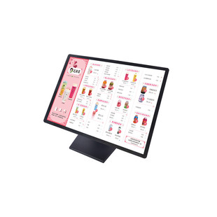 发光吧台点餐牌奶茶店菜单价目表设计立式广告展示牌led超薄灯箱