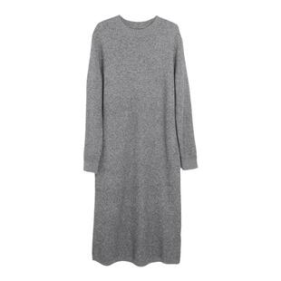 西町村屋羊毛宽松针织连衣裙秋冬新款休闲文艺百搭裙子XX9D10009