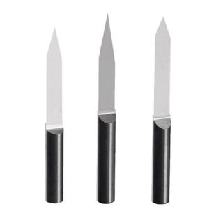 威特4mm平底尖刀cnc钨钢尖刀雕刻刀锥度尖刀雕刻机刀头木工雕刻刀