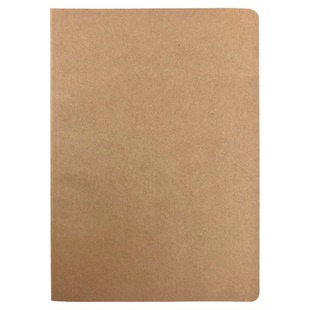 1000页学霸日记本超厚牛皮纸a3空白a4可平铺横缝线考研专用笔记本