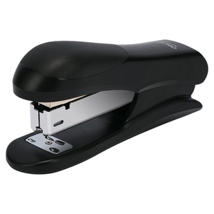 得力0305订书机办公学习用品24/6订书器省力小号黑色蓝色白色