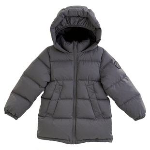 2025新款冬季男童羽绒服中长款90白鸭绒加厚保暖儿童女童洋气外套