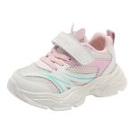 班纳米菲秋季女童鞋子2025新款春秋宝宝运动鞋儿童透气休闲跑步鞋