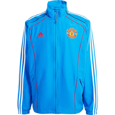 Adidas/阿迪达斯正品2025男士足球运动立领宽松外套JF0372