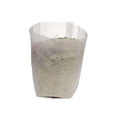 厂货白色无纺布育苗袋可开发票